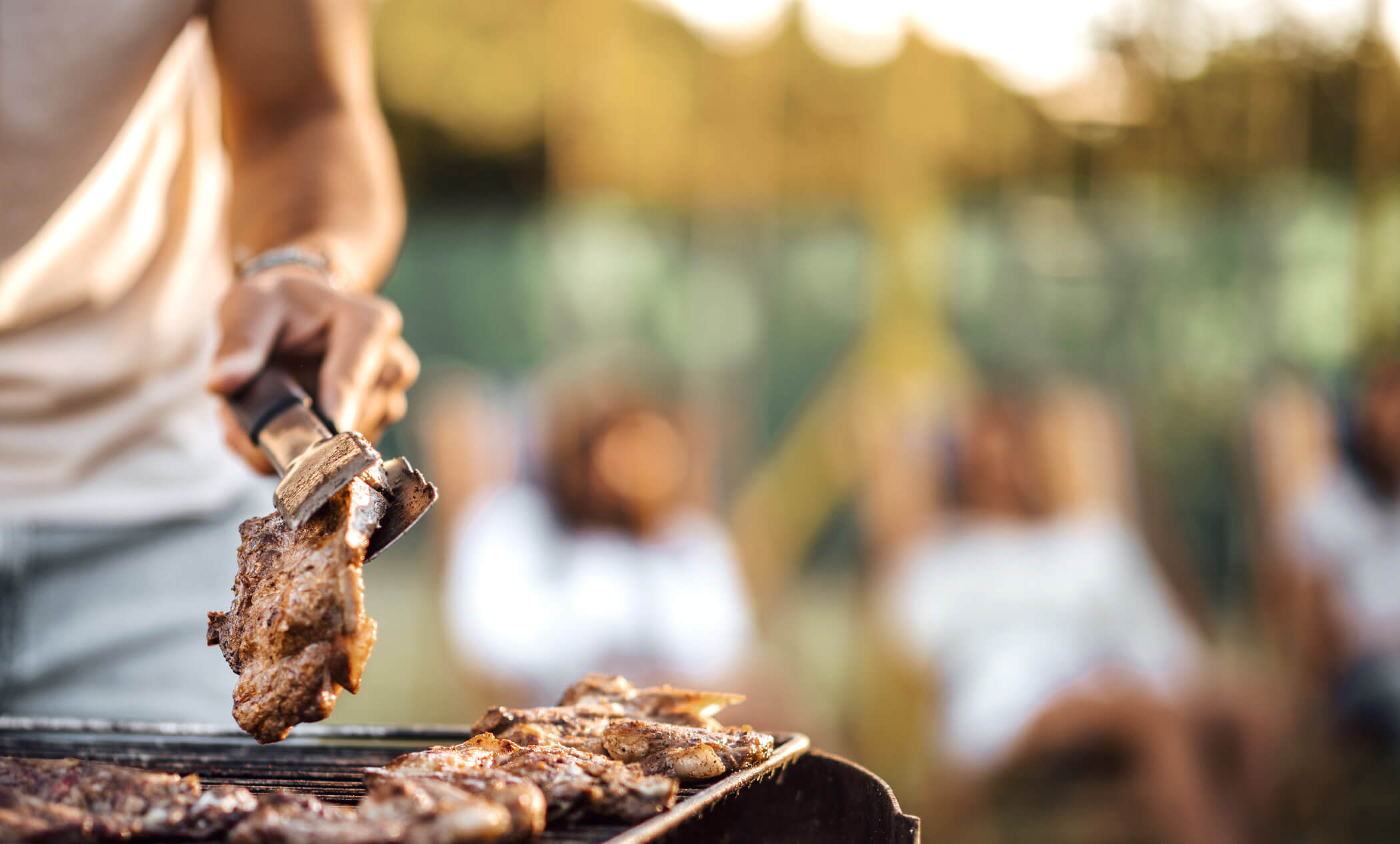 Area barbecue all’esterno