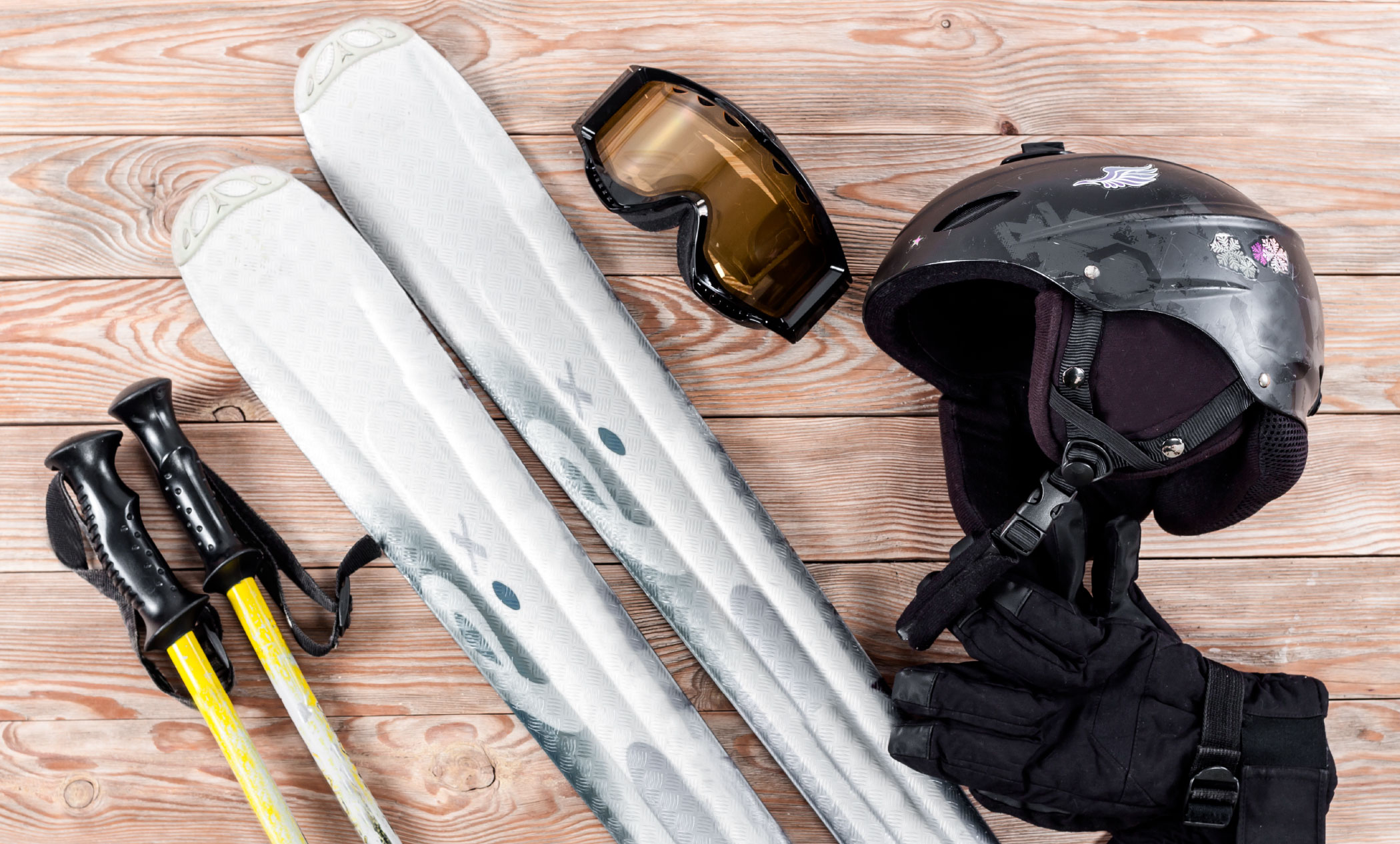 Your own heated ski depot