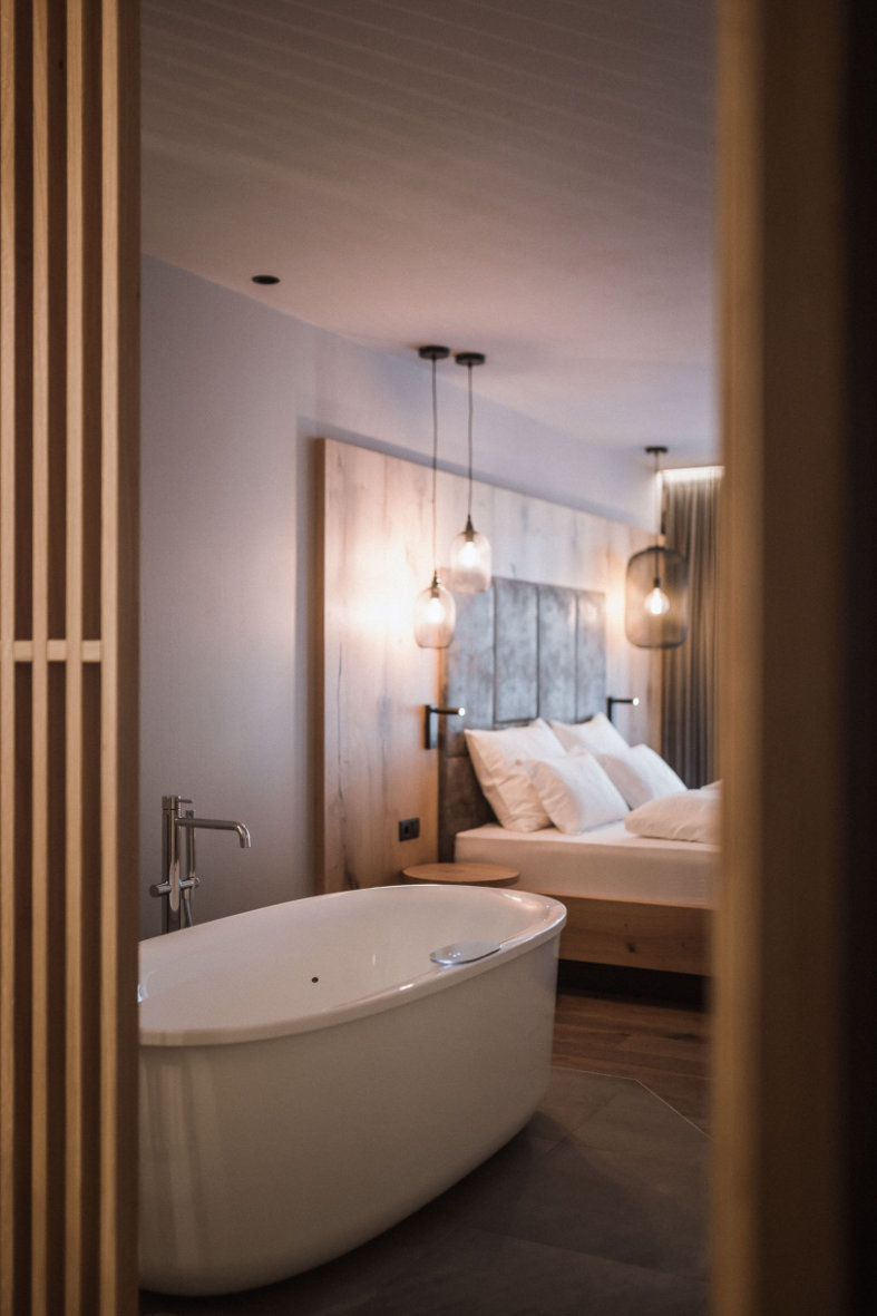 Freistehende Badewanne